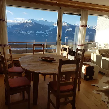 Clairiere Des Barzettes Avec Vue Magnifique * Crans-Montana