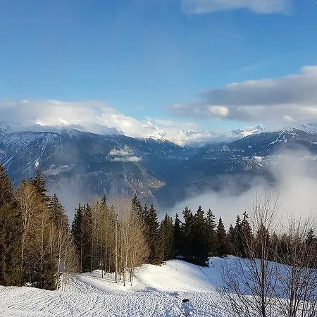 Clairiere Des Barzettes Avec Vue Magnifique Lejlighed Crans-Montana